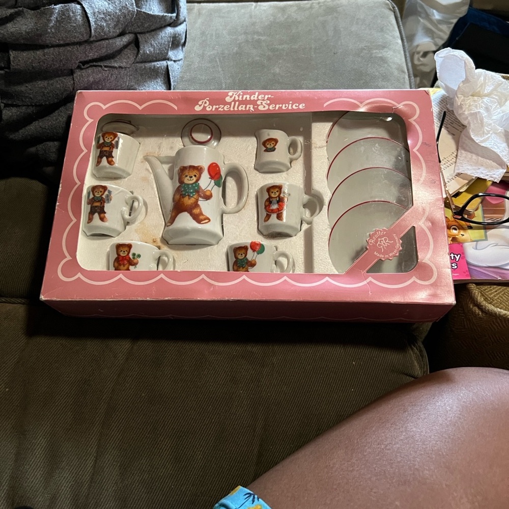 Bear Tea Set - White - Picture 6 of 6